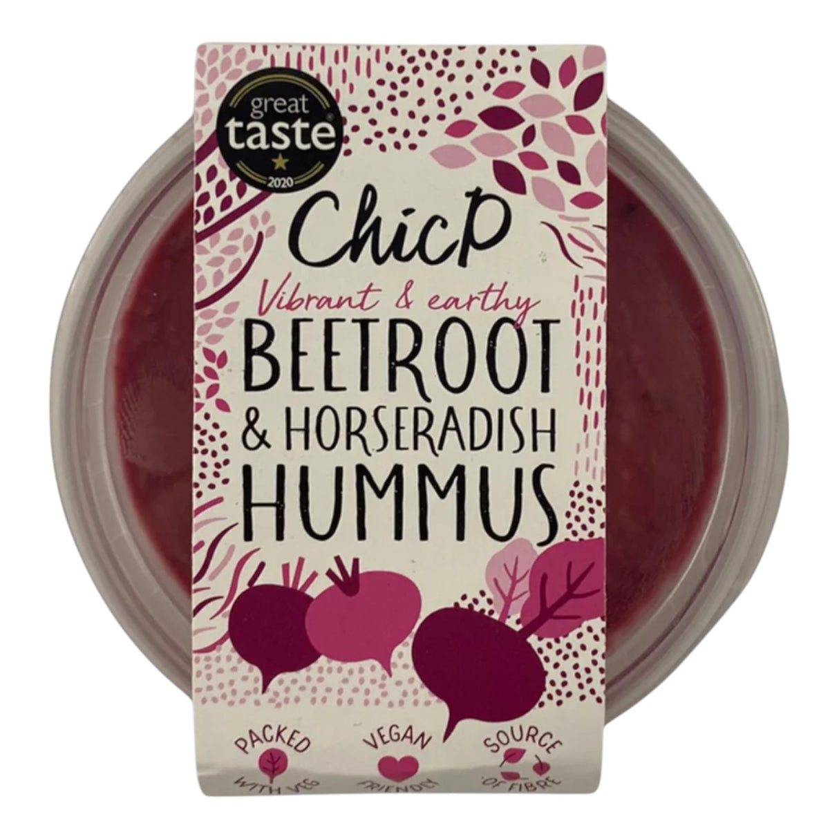 ChicP - Beetroot & Horseradish Hummus 150g