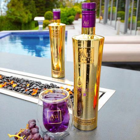 AU VODKA - BLACK GRAPE 70CL BOTTLE