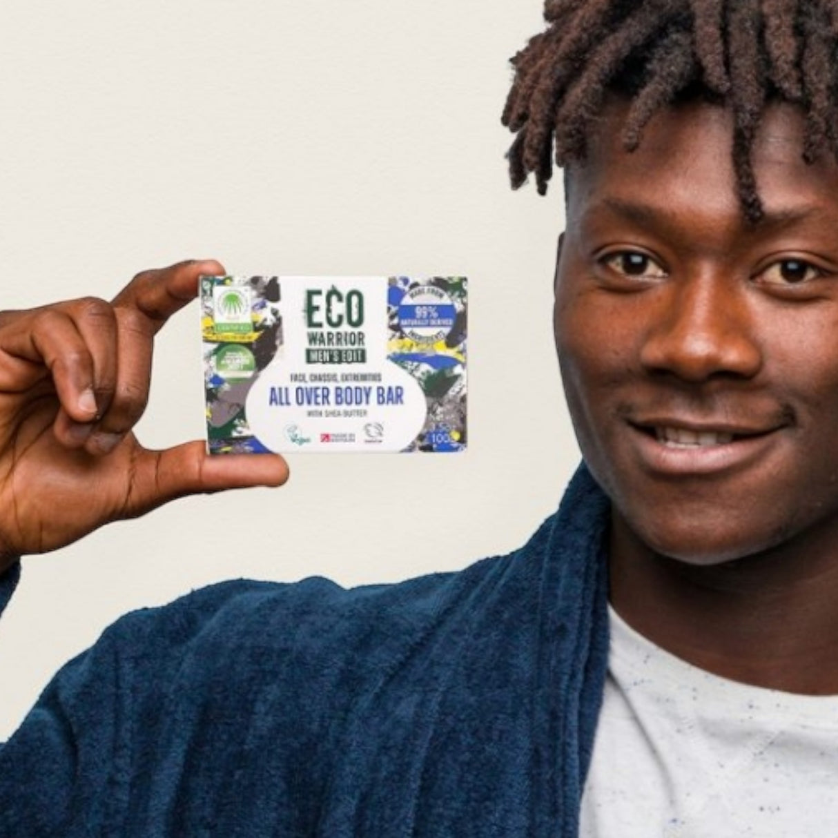 Little Soap Company - Eco Warrior Mens All Over Body Bar 100g