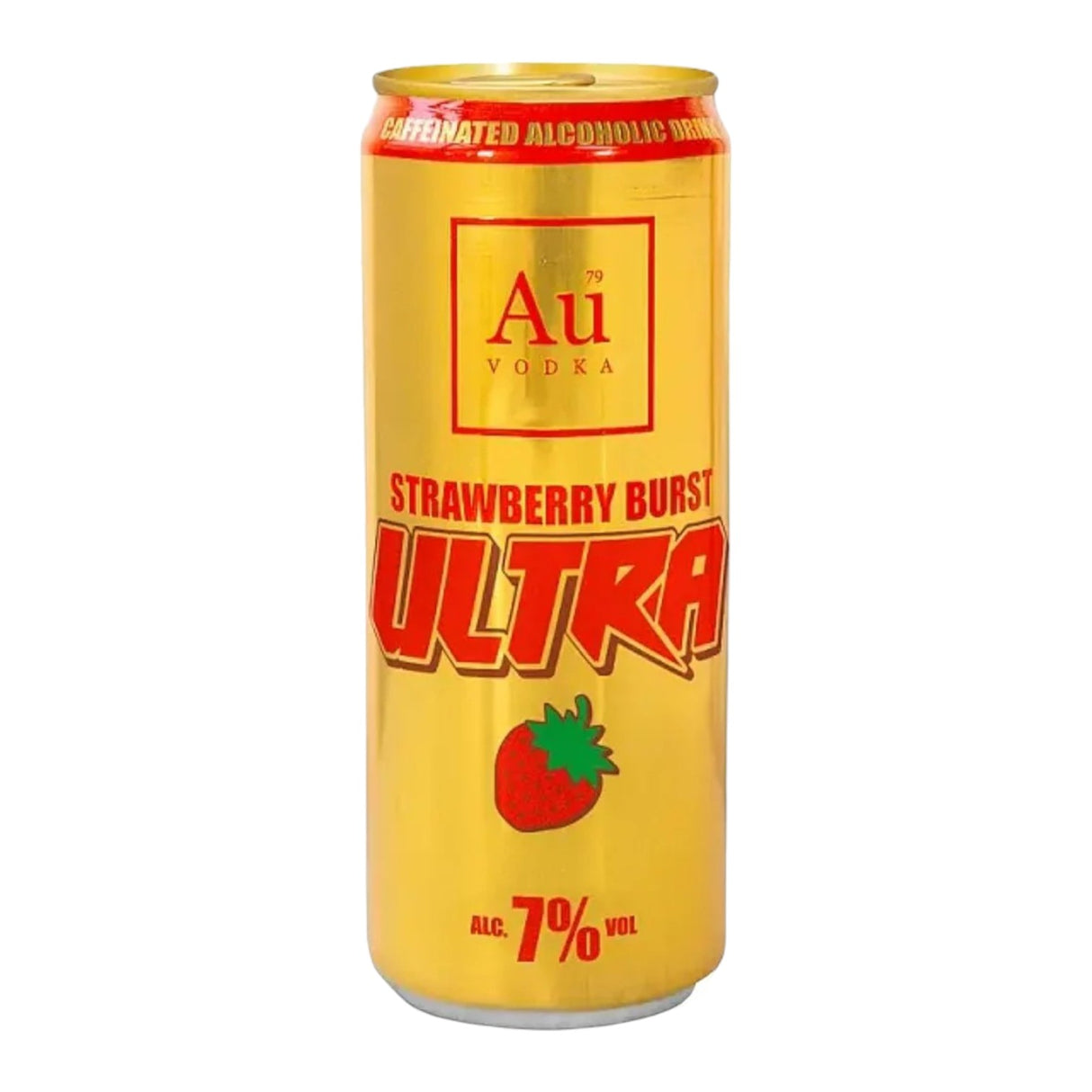 Au Vodka -  Strawberry Burst Ultra RTD Can (500ml)