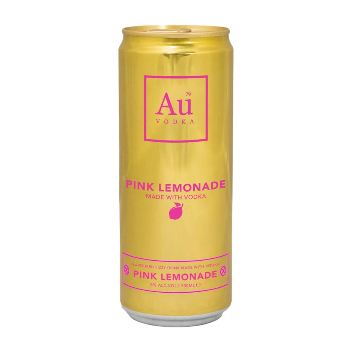 AU VODKA - Pink Lemonade RTD 330ml Can