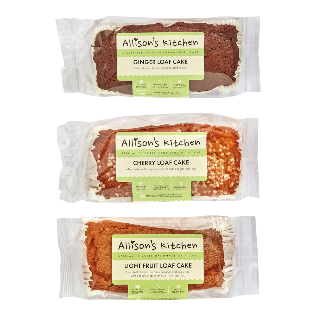 Allison's Kitchen 10 Loaf Cake Mixed Case