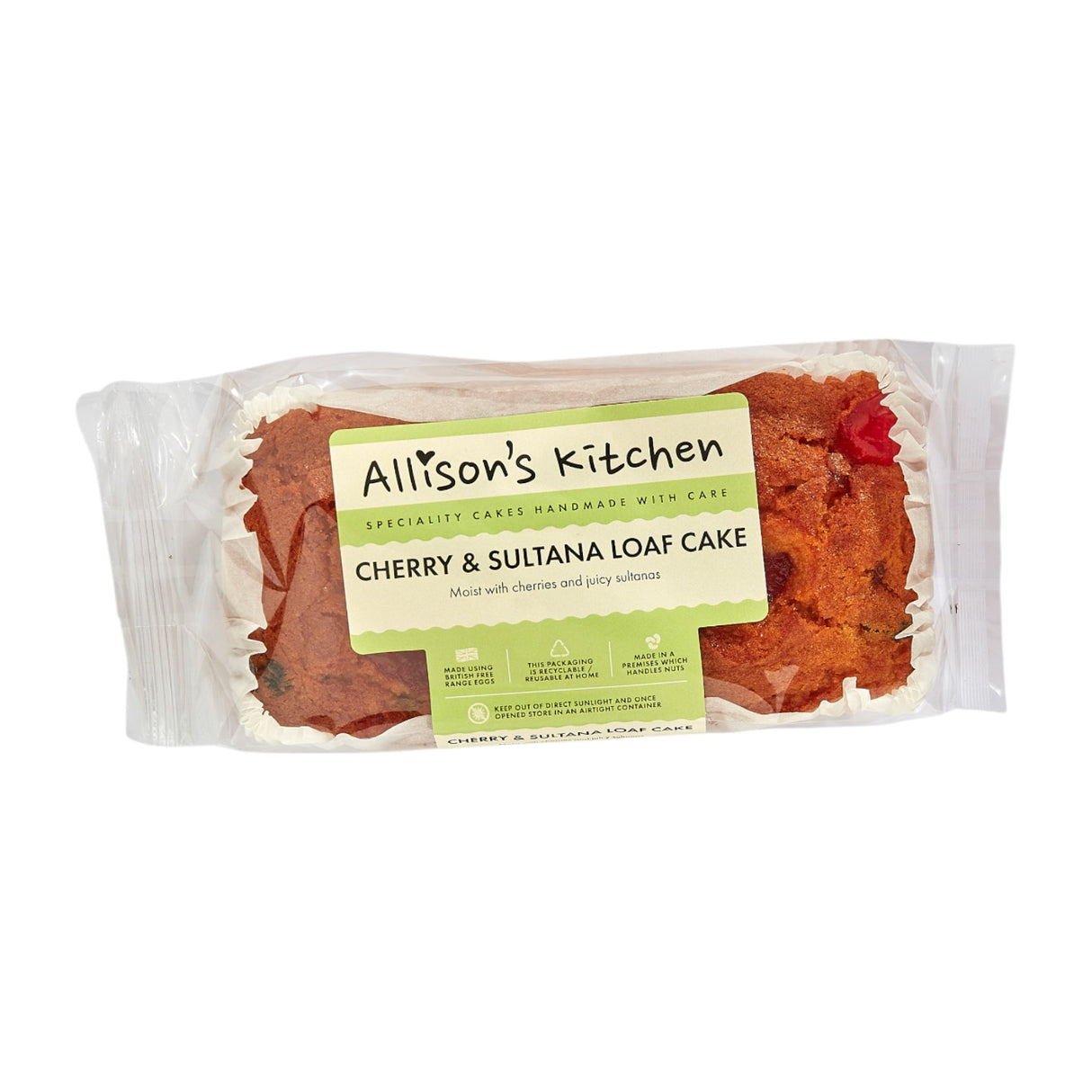 Allison's Kitchen Cherry Sultana Loaf Cake