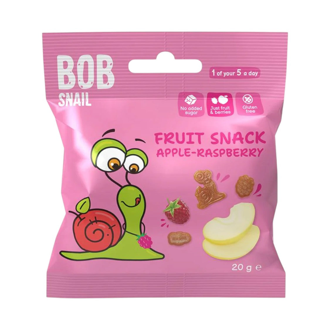 Bob Snail - Fruit Bites Apple-Raspberry (20g)