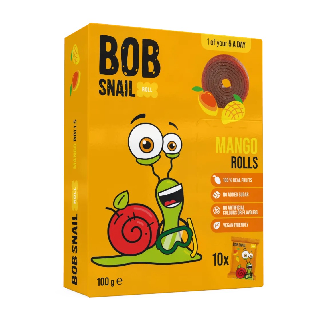 Bob Snail - Fruit Roll Mango (100g)