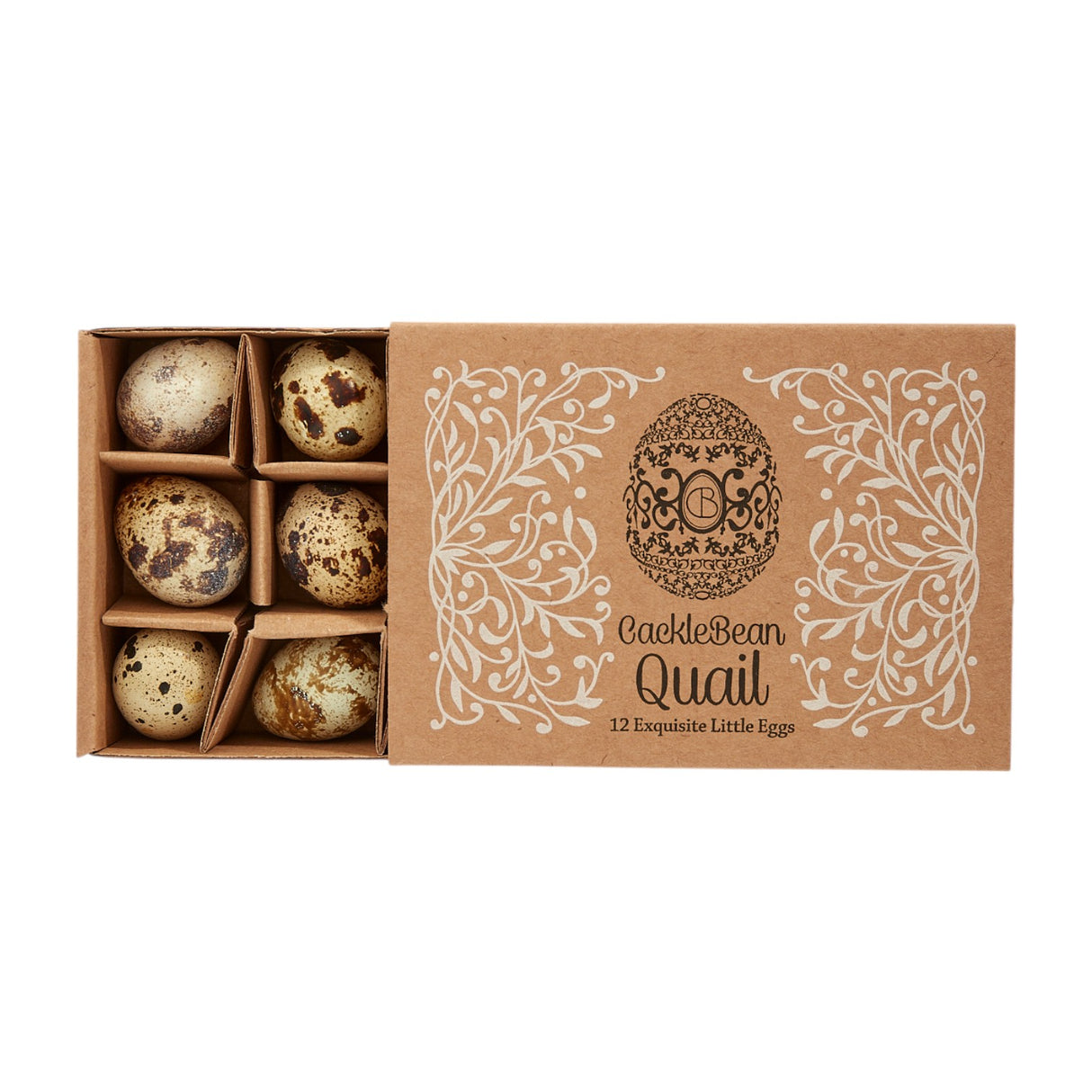 Cacklebean - Quails Eggs x 12