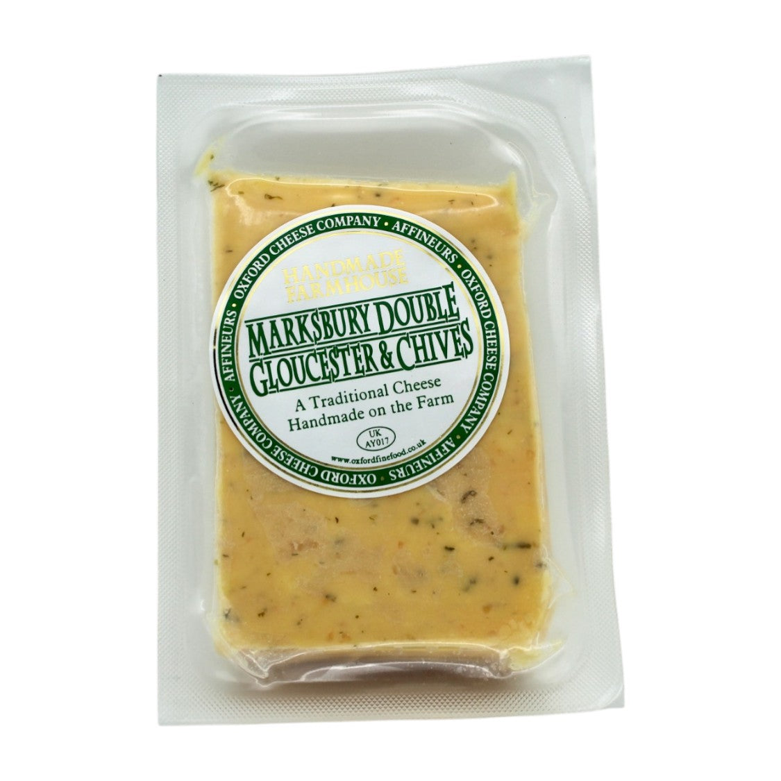 Oxford Cheese - Double Gloucester Chive (150g)