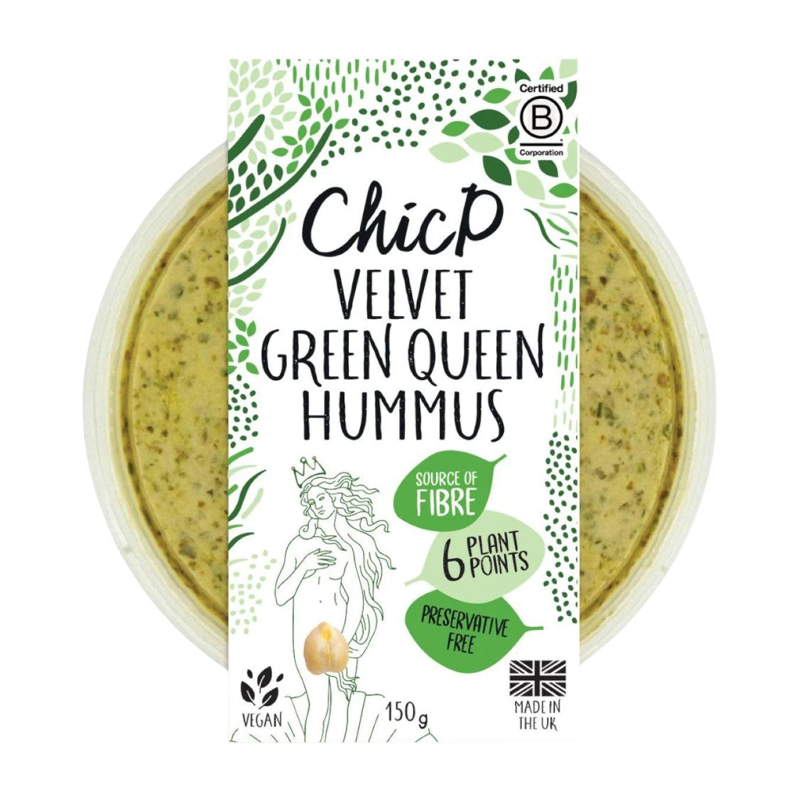 ChicP - Velvet Green Queen Hummus (150g)