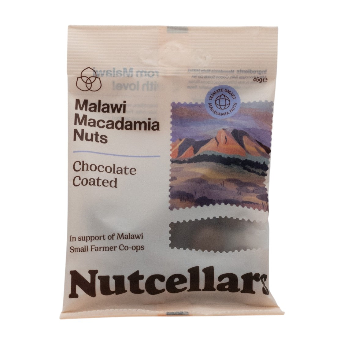 Nutcellars Ltd - Chocolate Coated Macadamia Nuts (45g)