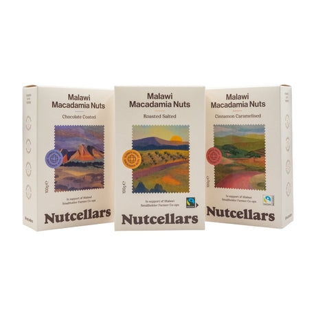 Nutcellars Ltd - Chocolate Coated Macadamia Nuts (100g)