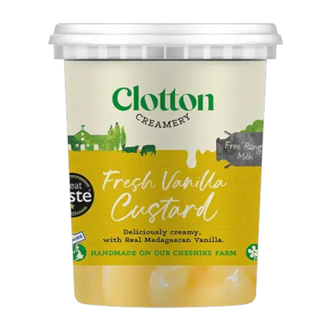 Clotton Creamery - Fresh Vanilla Custard (500g)
