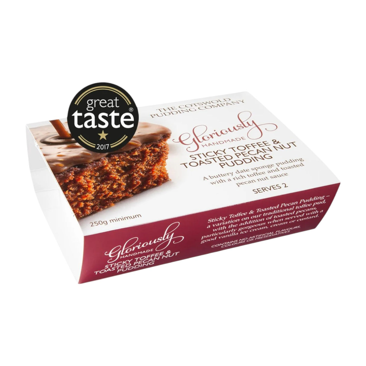 Cotswold Pudding Co. - Sticky Toffee and Pecan 250g