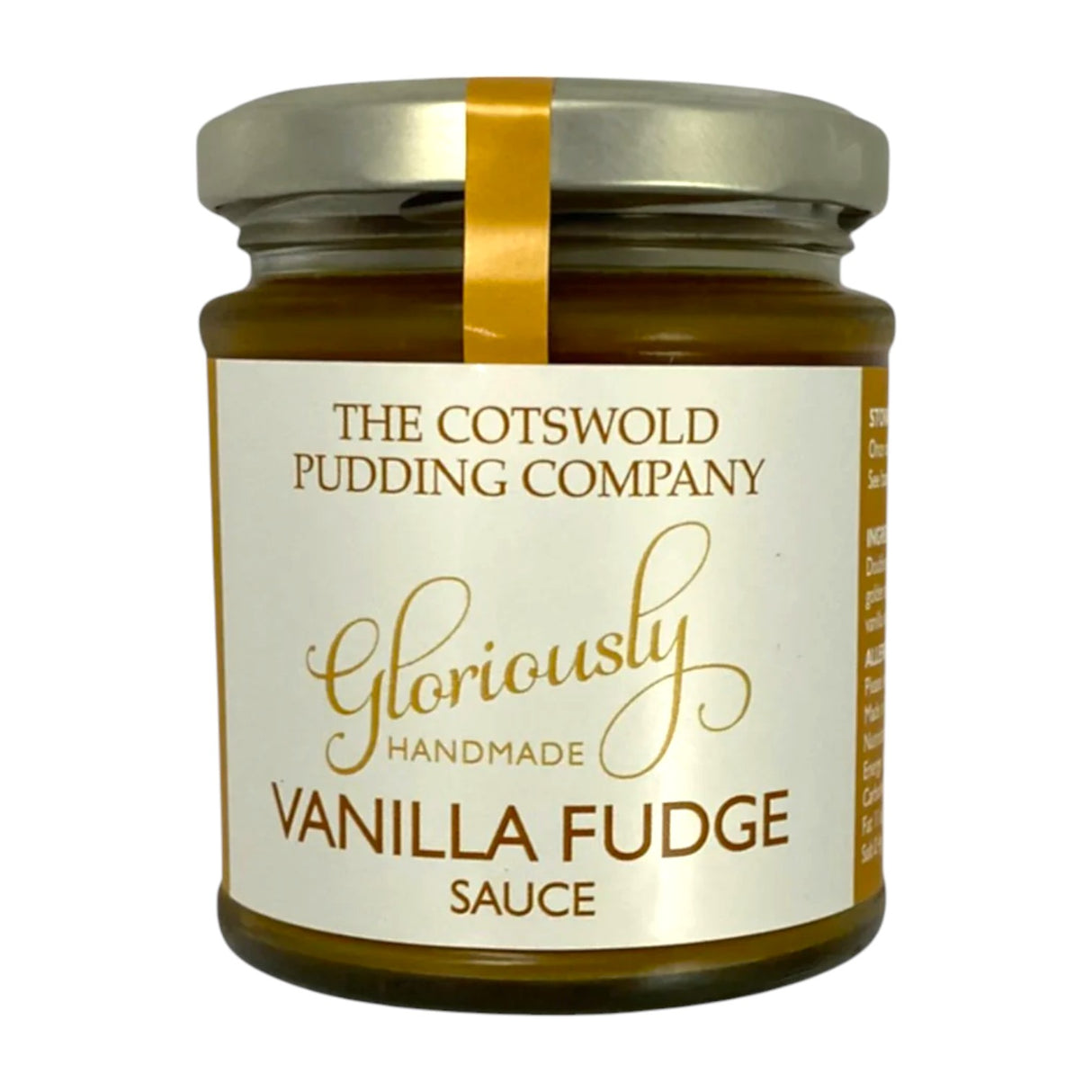 Cotswold Pudding Co. - Vanilla Fudge Sauce 185g