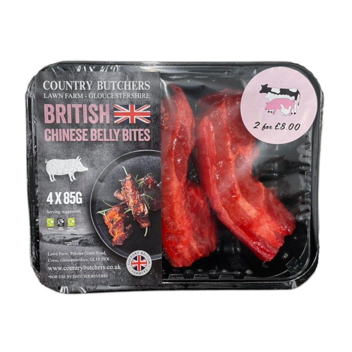 Country Butchers - Chinese Belly Bites (4 x 85g)
