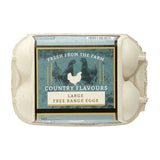 Country Flavours - Free Range Eggs (Large) 1/2 Dozen