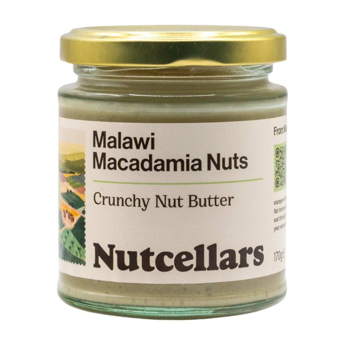 Nutcellars Ltd - Crunchy Macadamia Nut Butter (170g)