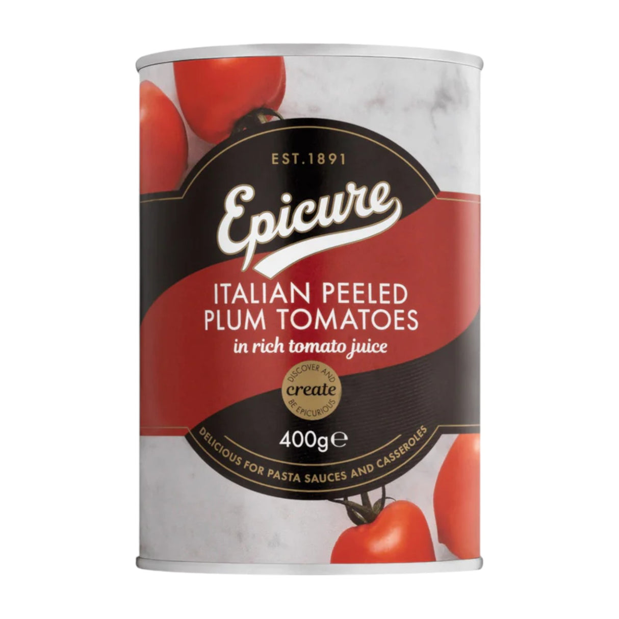 Epicure - Italian Plum Peeled Tomatoes 400G