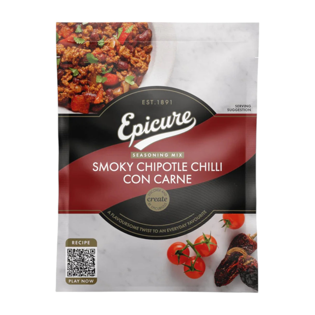 Epicure - Smoky Chipotle Chilli Con Carne 30G