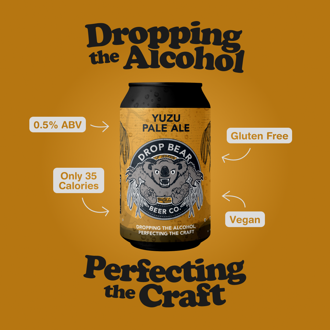Drop Bear Beer Co - Yuzu Pale Ale (4 x 330ml)