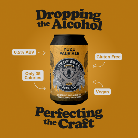 Drop Bear Beer Co - Yuzu Pale Ale (4 x 330ml)