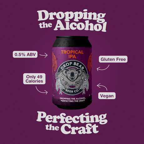 Drop Bear Beer Co - Tropical IPA (4 x 330ml)