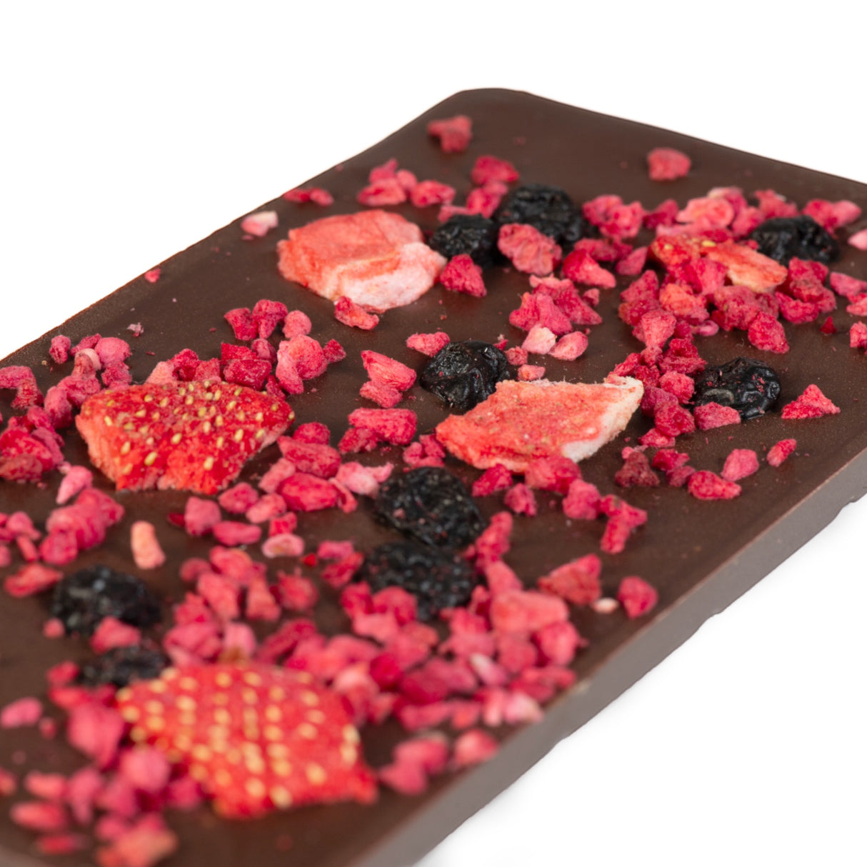 Cafe au Choc - Dark Chocolate Fruit Burst Bar 100g