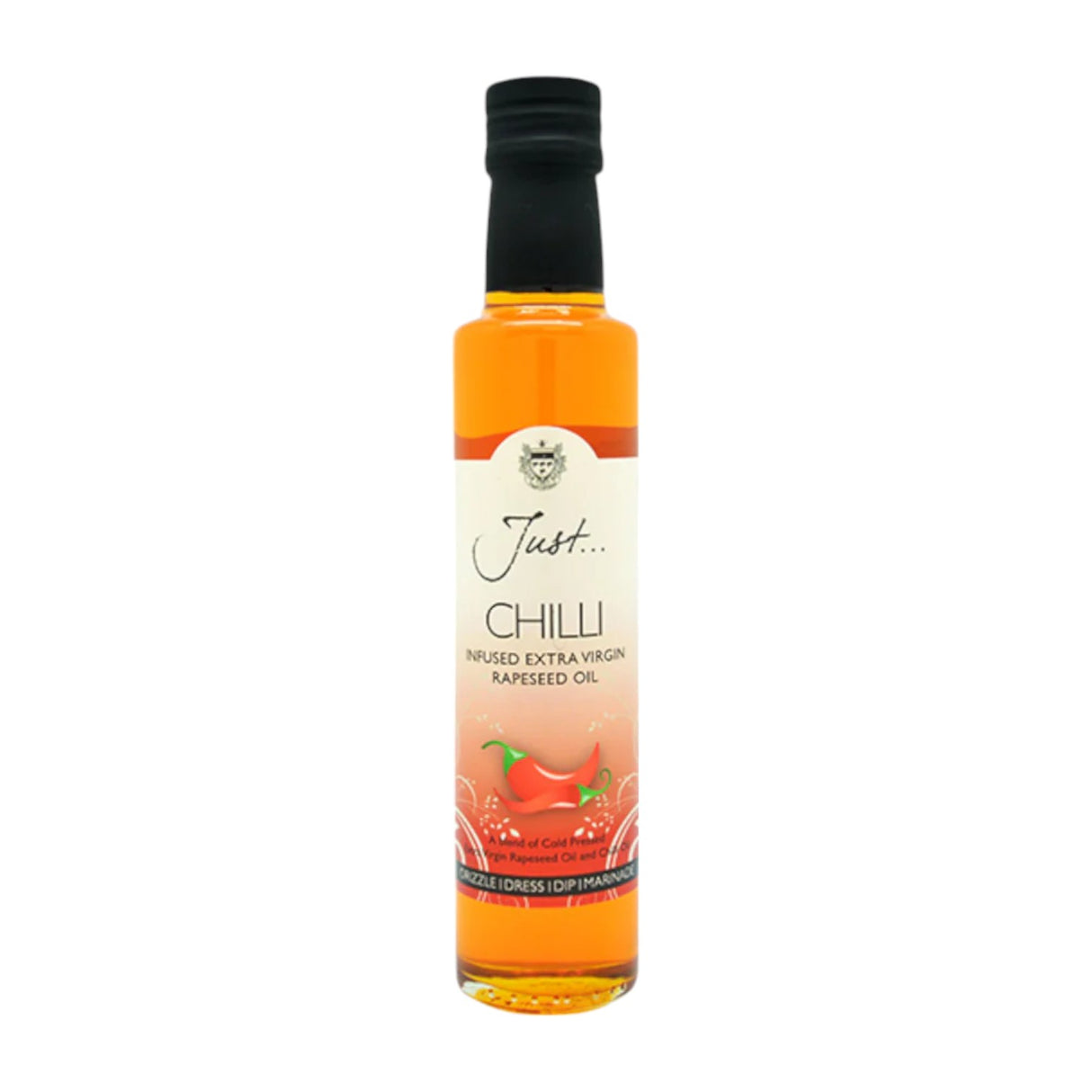 Just Oil - Chilli Infused Cold Pressed Rapeseed Oil 250ml
