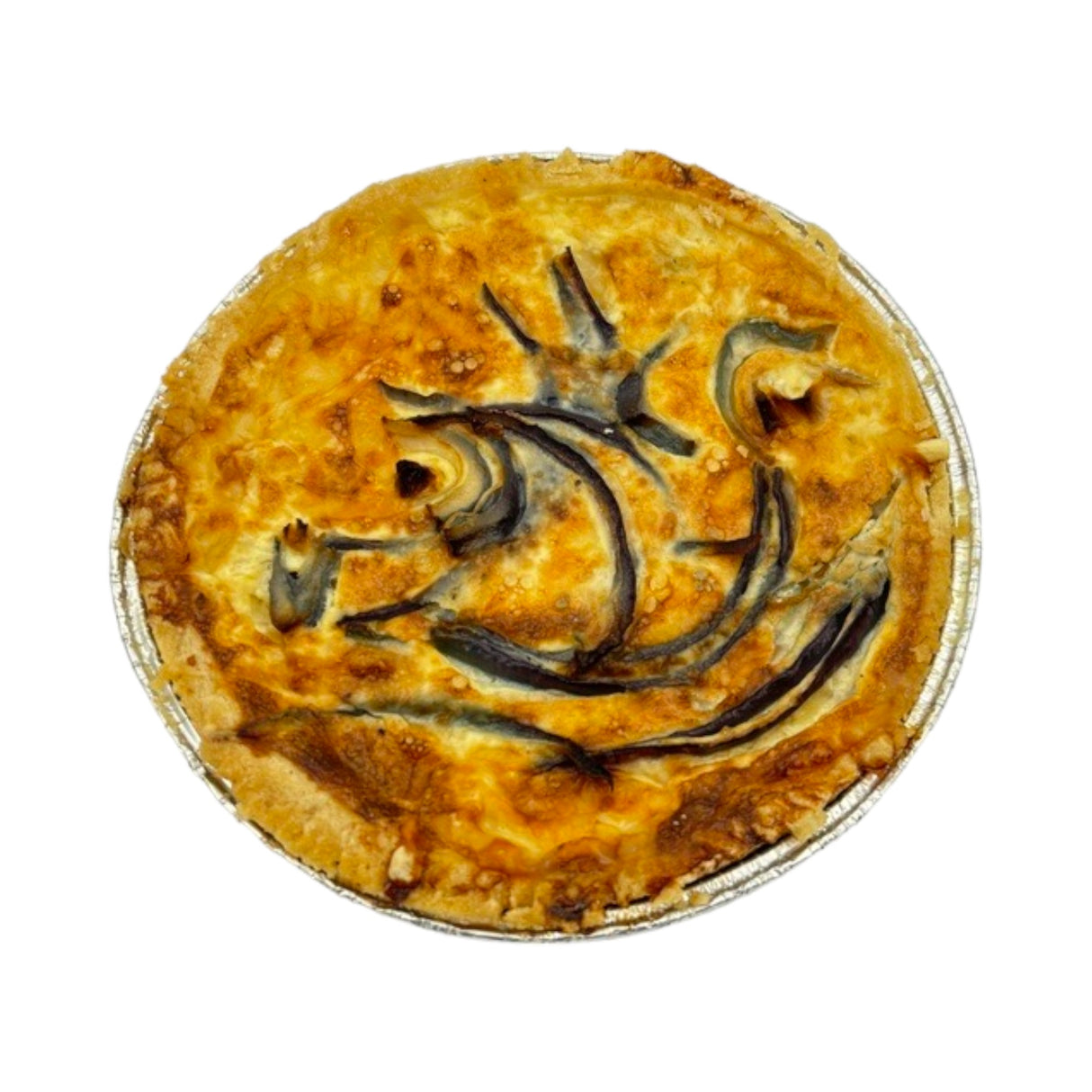 Kingleys - Traditional Gruyere, Cheddar & Onion Quiche (Family)