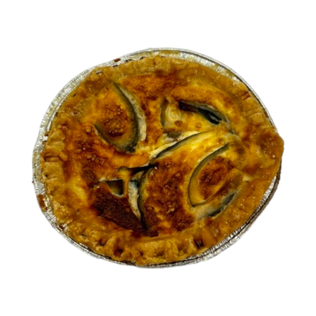 Kingleys - Traditional Gruyere, Cheddar & Onion Quiche (Ind)