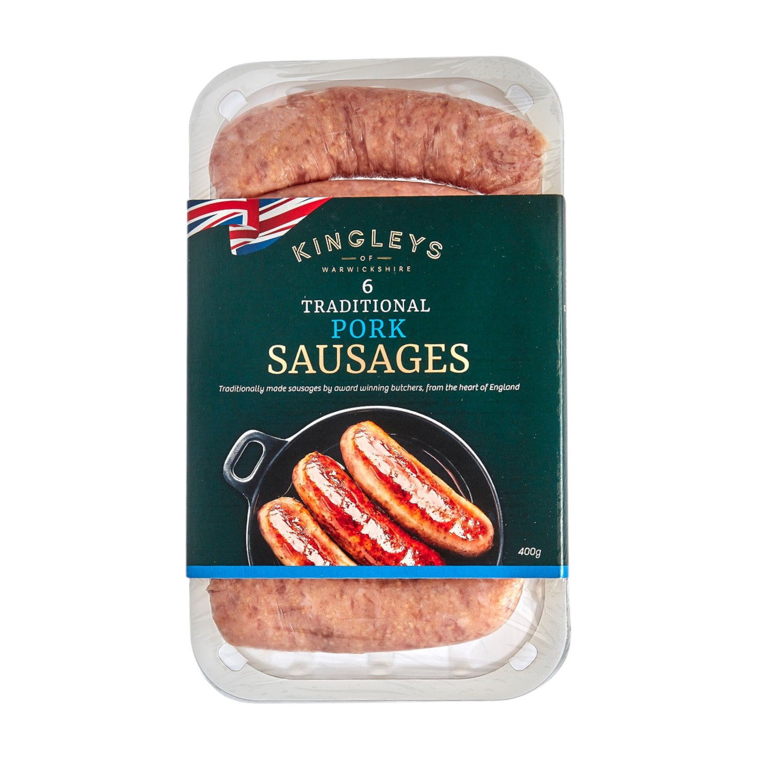 Kingleys - Pork Sausages (400g) – Mudwalls Food Group