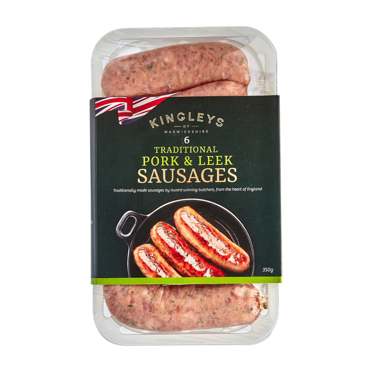 Kingleys - Pork and Leek Sausages 400g