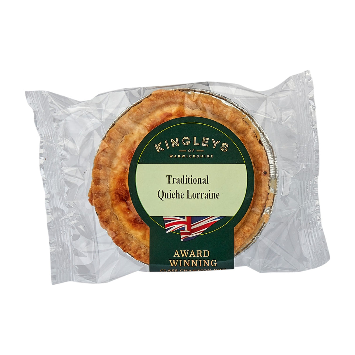 Kingleys - Traditional Lorraine Quiche (Ind)