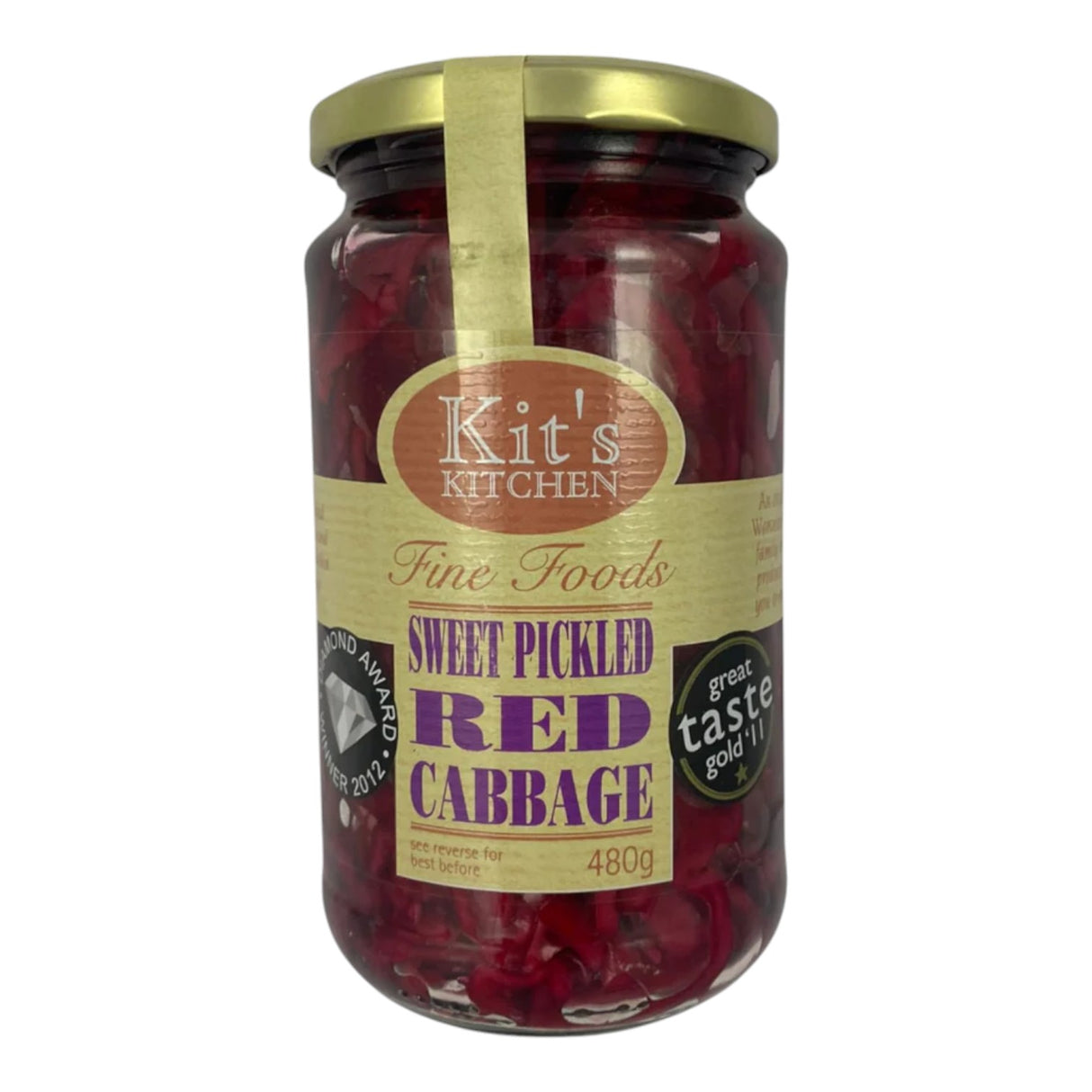 Kits Kitchen - Pickled Cabbage 480g