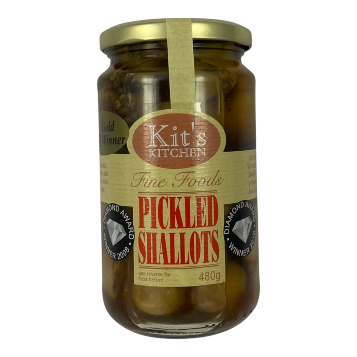 Kits Kitchen - Pickled Shallots 480g
