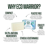 Little Soap Company - Eco Warrior Sensitive Scalp Shampoo Bar Sage, Mint & Eucalyptus 100g
