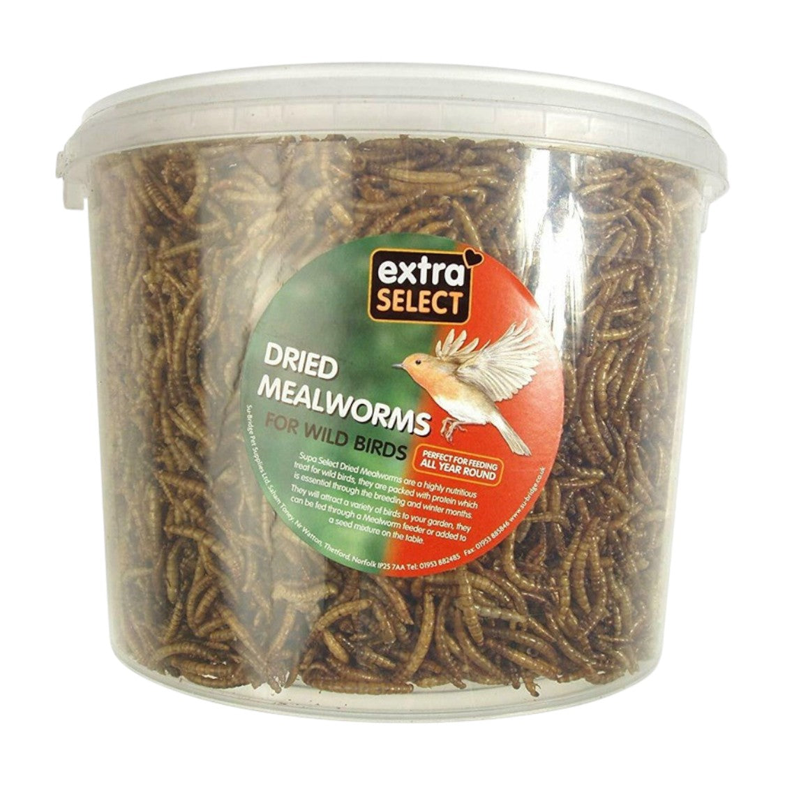 Su Bridge - Extra Select Mealworms (1ltr)