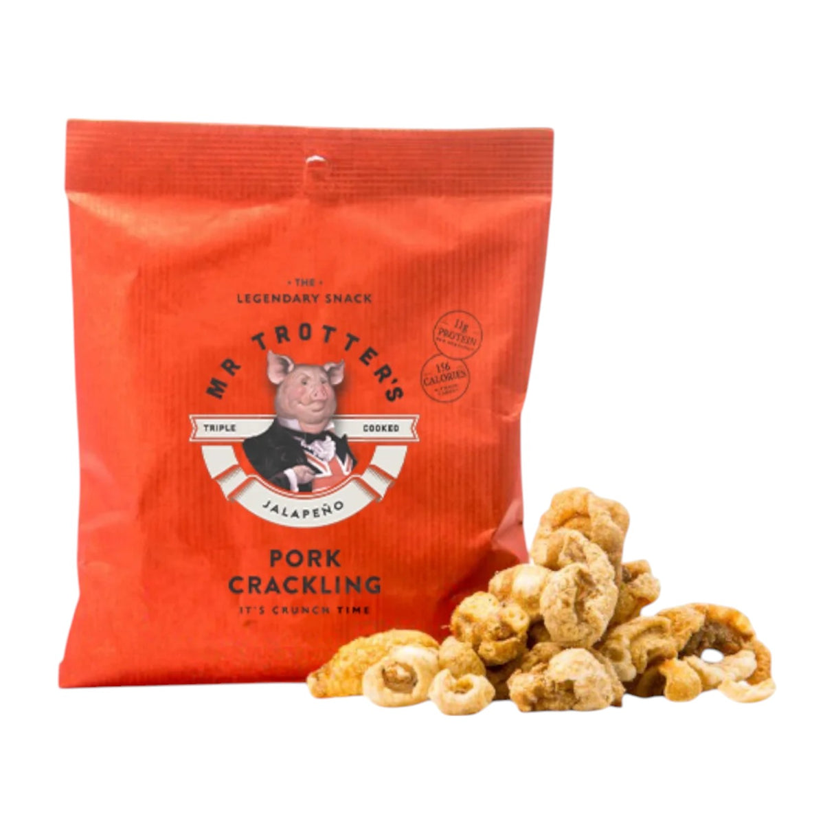 Mr Trotters - Great British Jalapeno Pork Crackling 50g