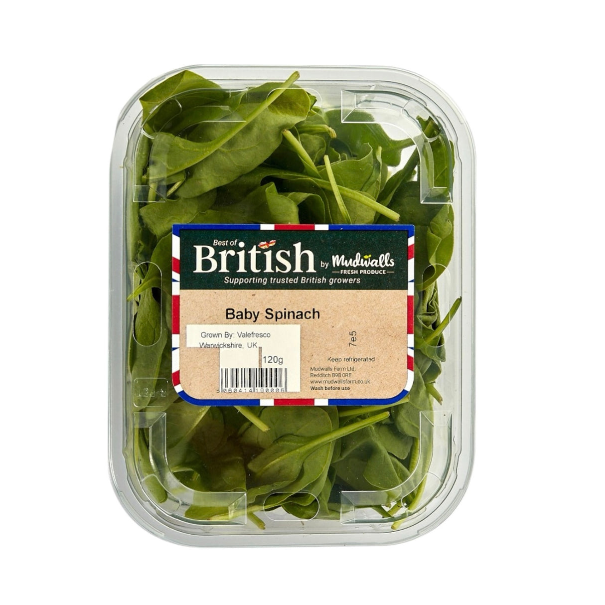 Lettuce - Spinach - Baby Punnet (100g)