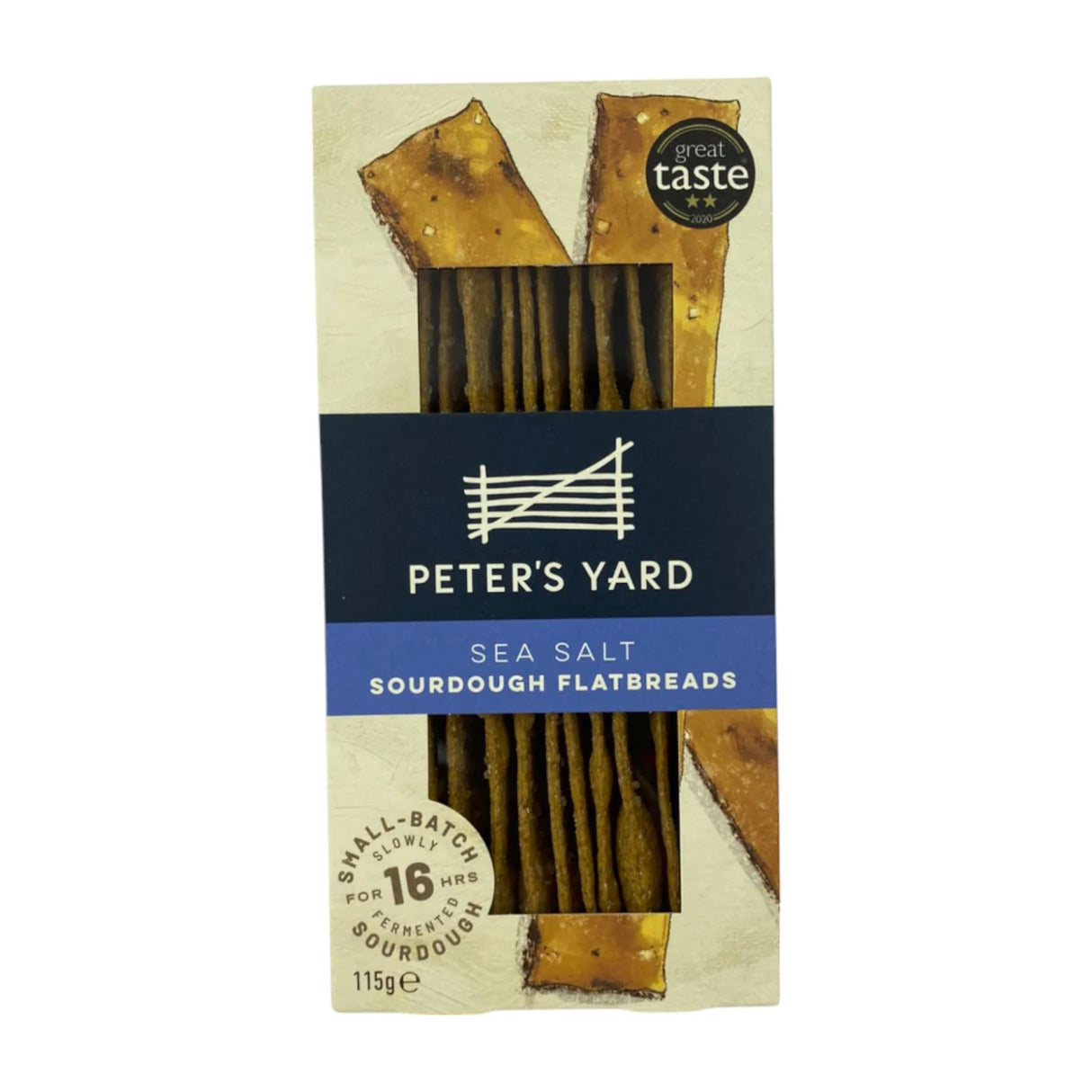 Peters Yard - Sea Salt Sourdough Flatbreads 115g