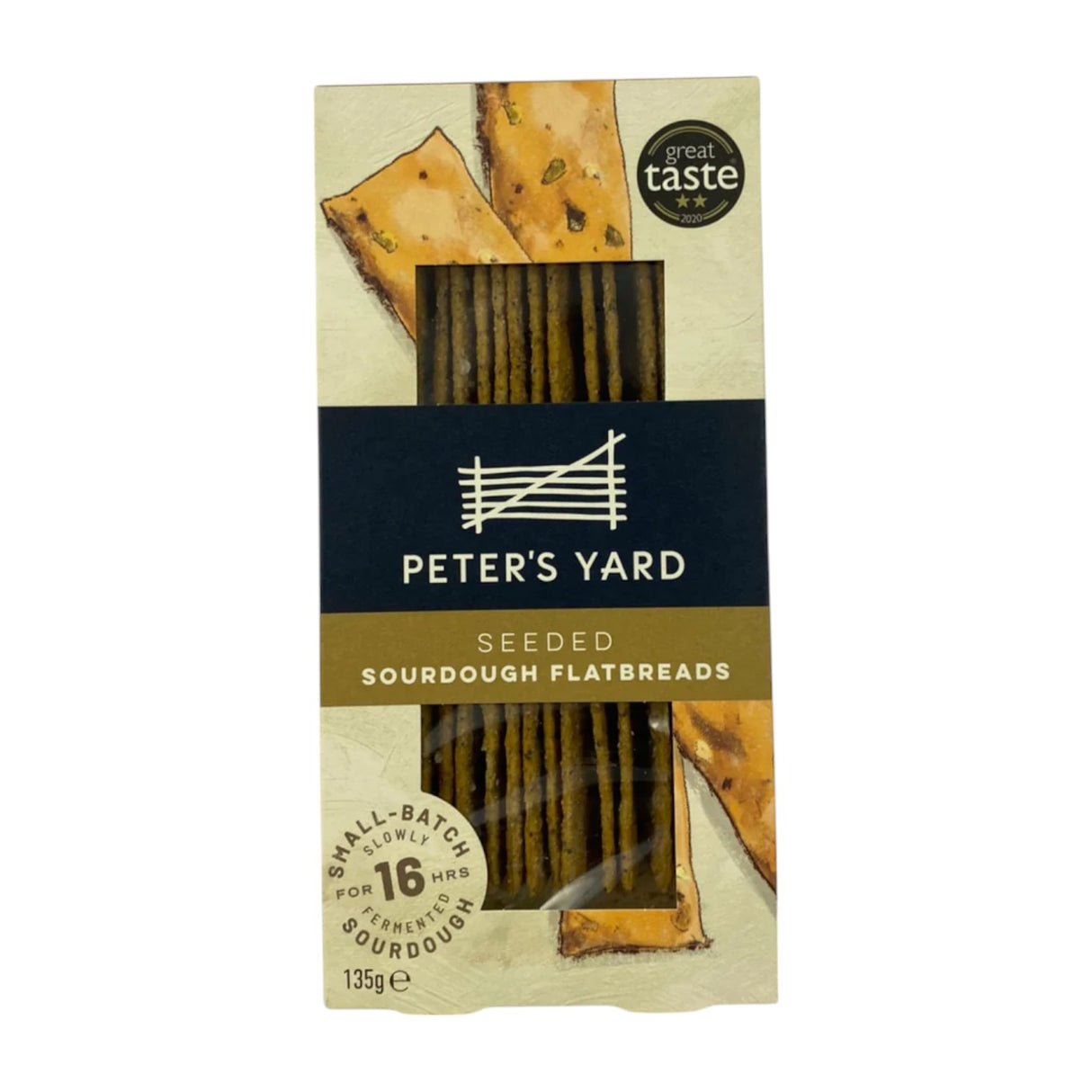 Peters Yard - Seeded Sourdough Flatbreads 135g