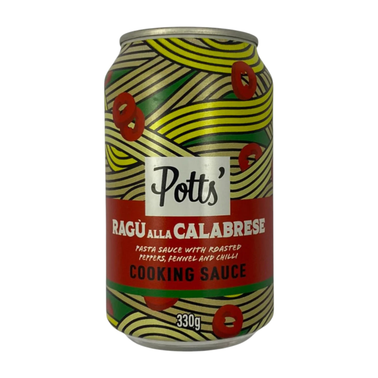 Potts - Ragu alla Calabrese Pasta Cooking Sauce Can 330g