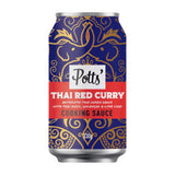 Potts - Thai Red Curry Cooking Sauce Can 330g
