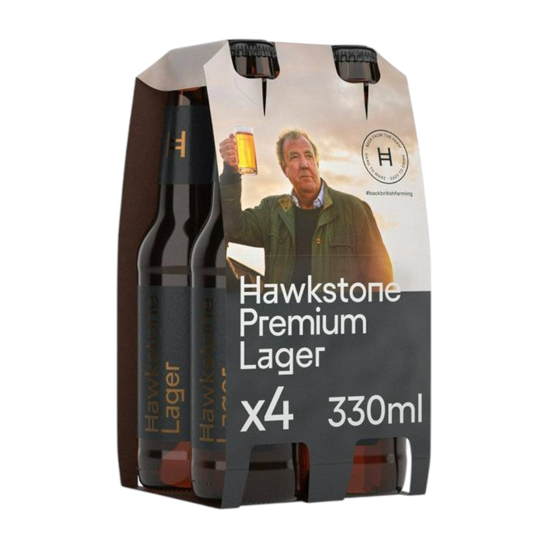 Hawkstone - Premium Lager 4.8% ABV (4 x 330ml)