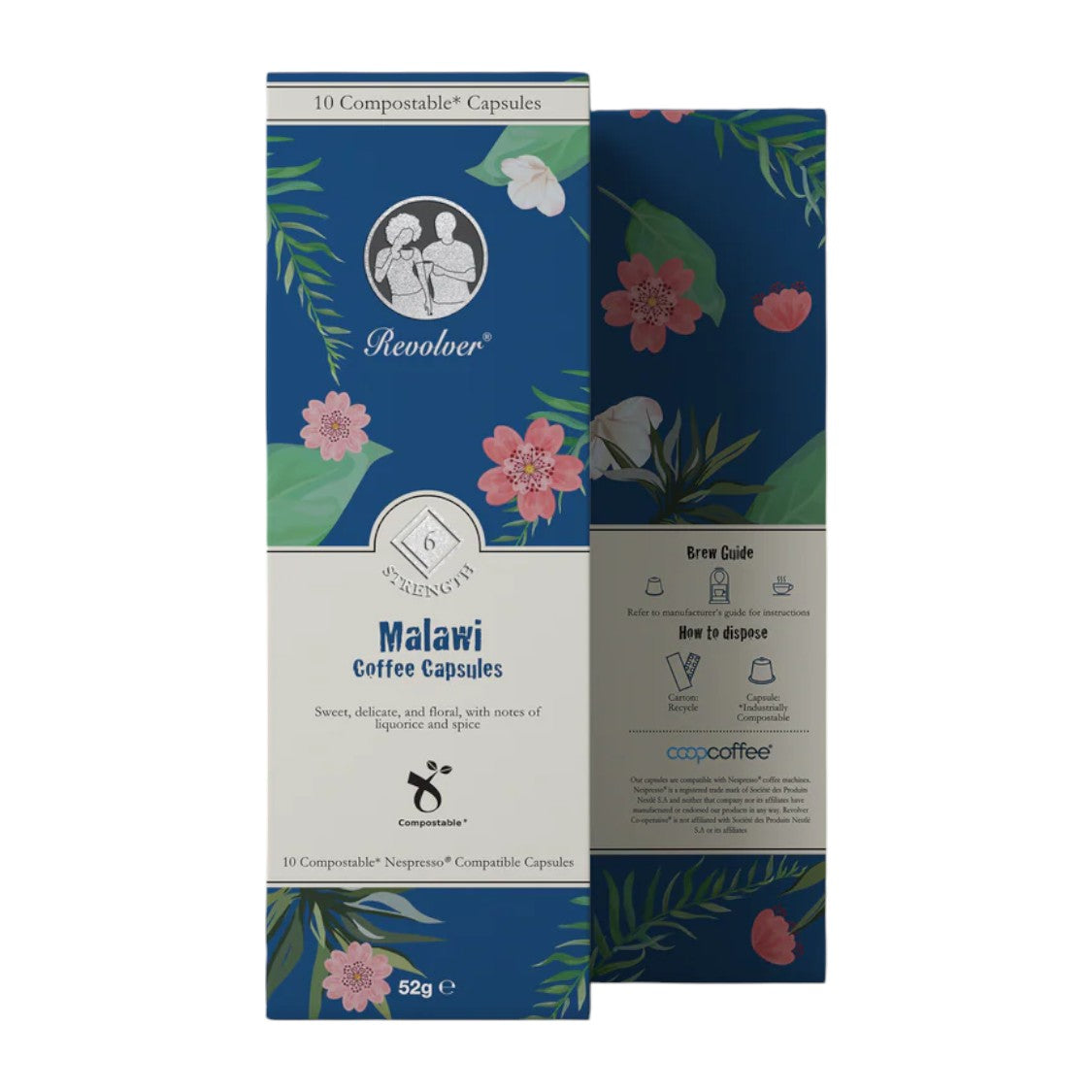 Revolver Coffee - Malawi Compostable Capsules (52g)