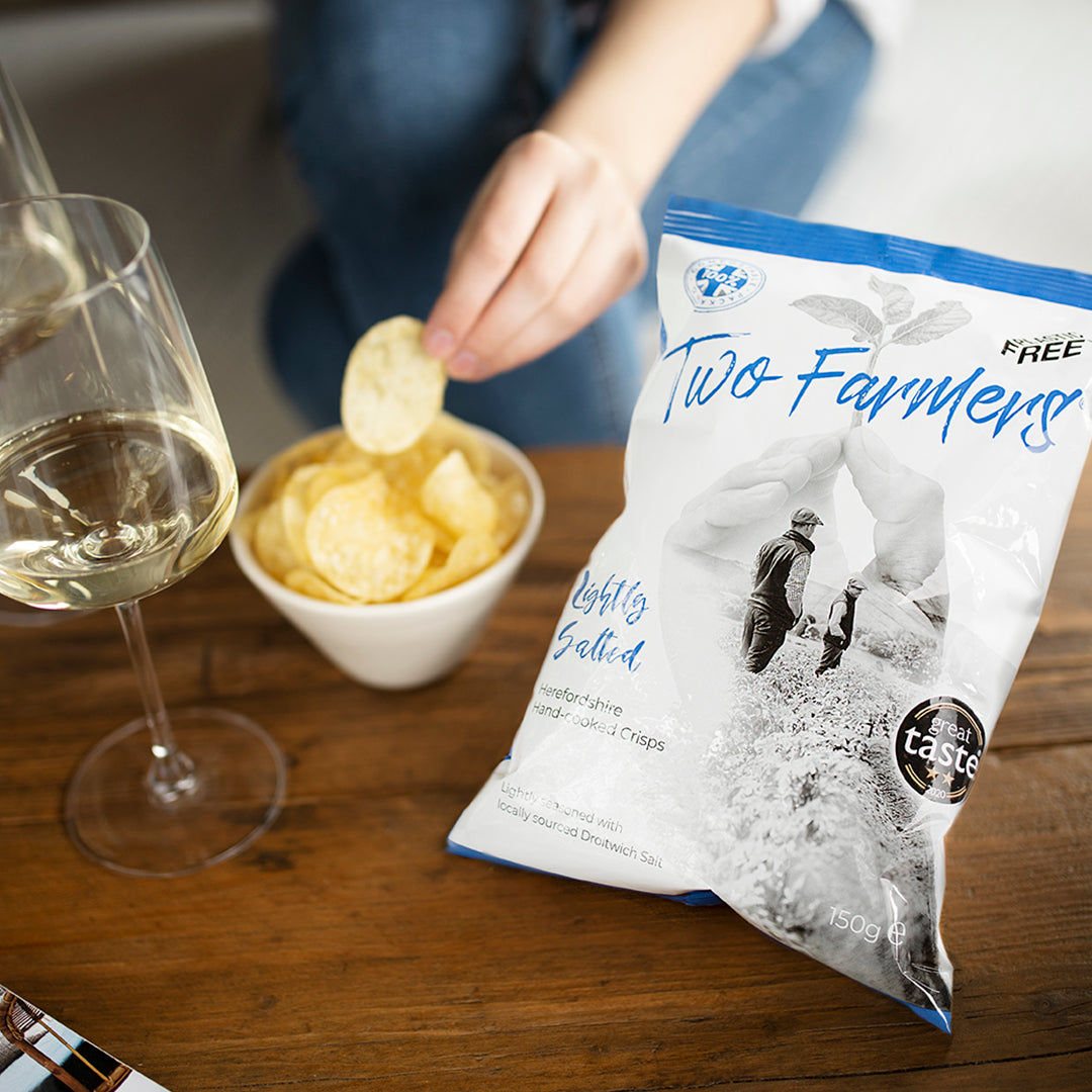 Two Farmers - Hand Cooked Lightly Salted Crisps 150g