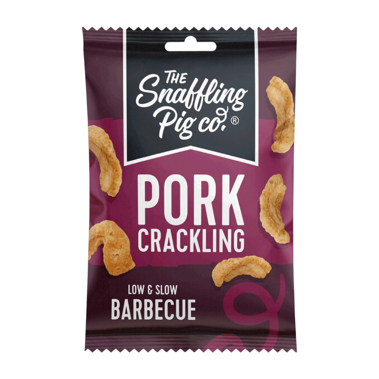 The Snaffling Pig Co - Low & Slow BBQ Pork Crackling 40g