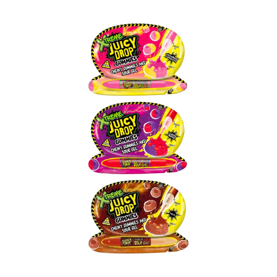 SoSweet - Bazooka Juicy Drop Xtreme Gummies & Sour Gel (57g)