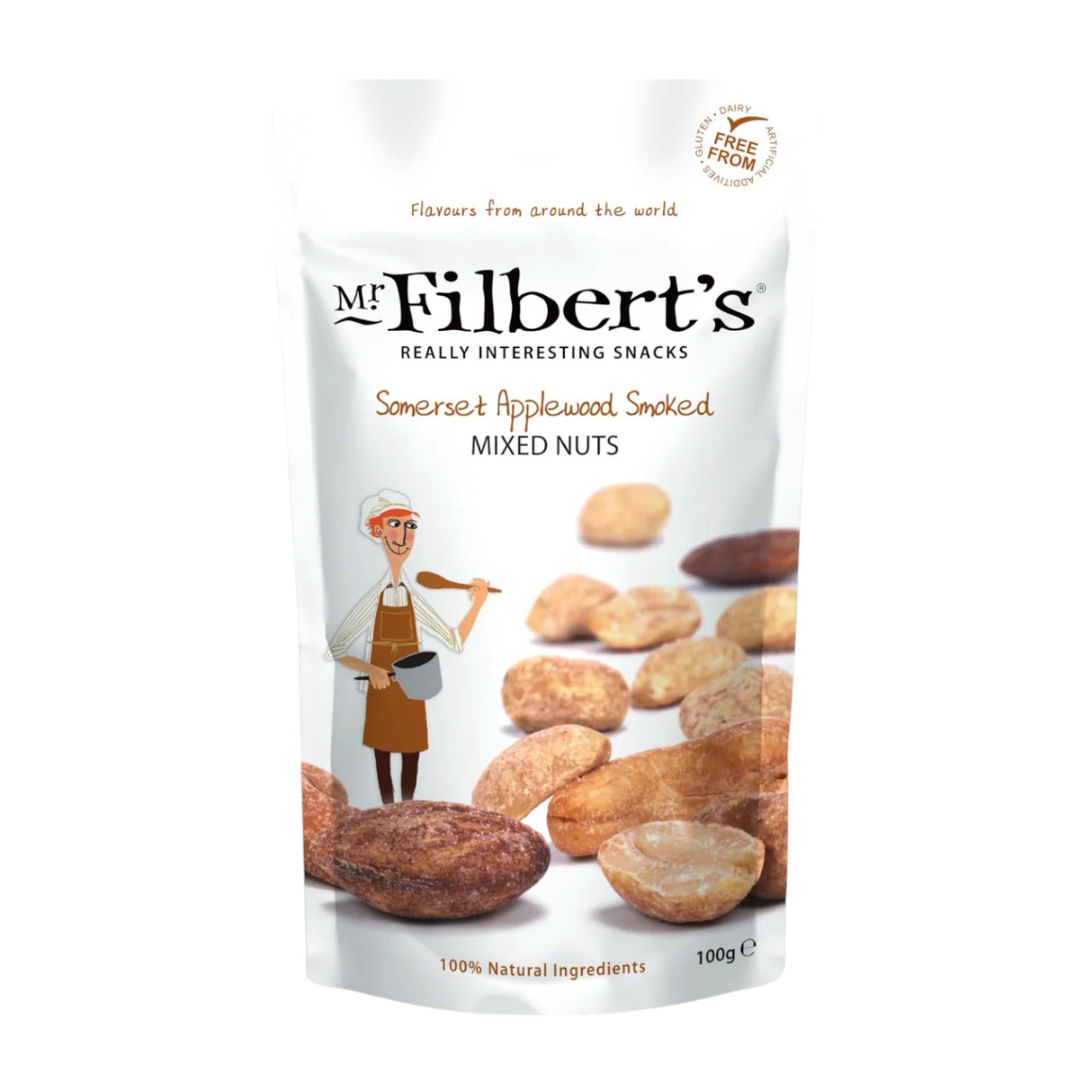 Mr Filberts - Somerset Applewood Smoked Mixed Nuts 100g