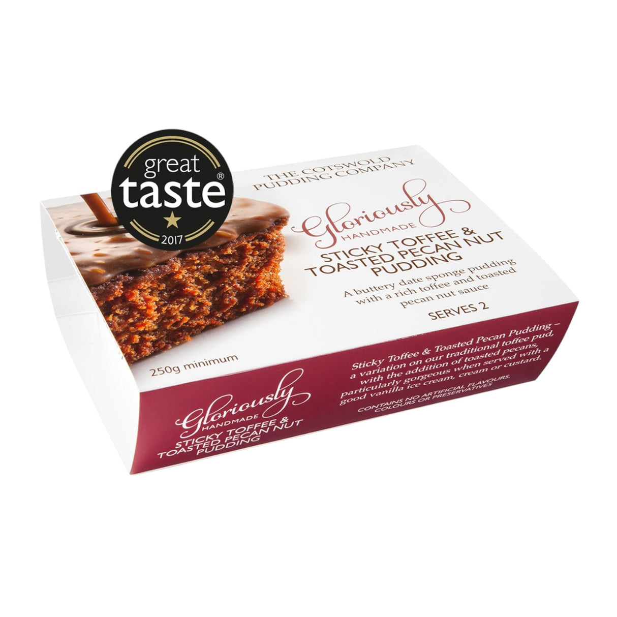 Cotswold Pudding Co. - Sticky Toffee and Pecan 500g