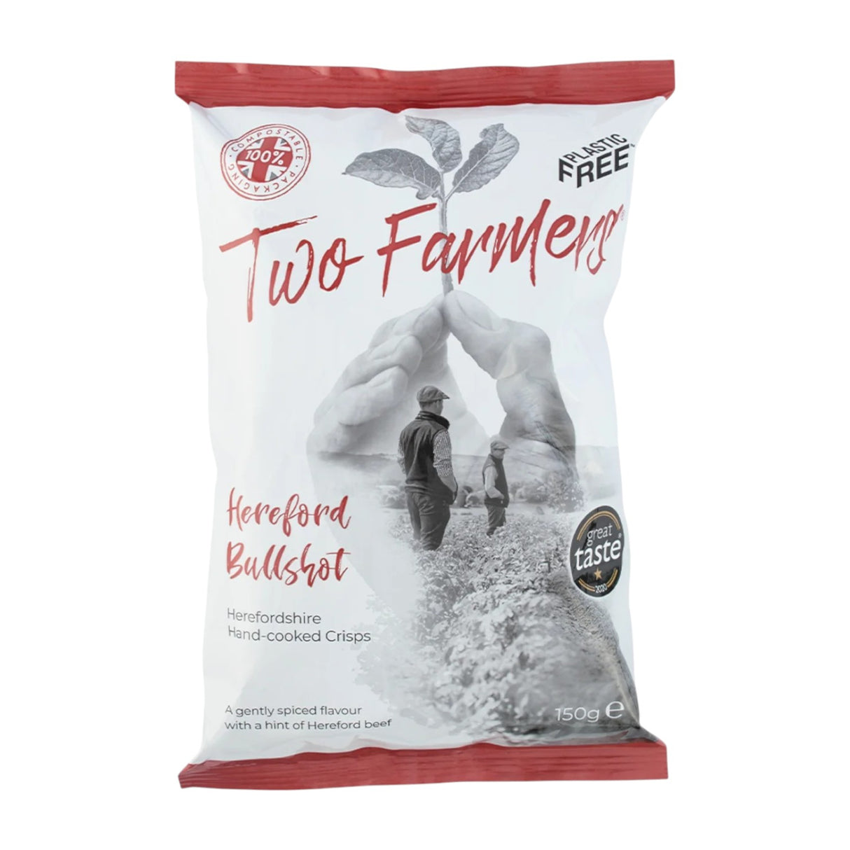 Two Farmers - Hand Cooked Hereford Bullshot Crisps 150g